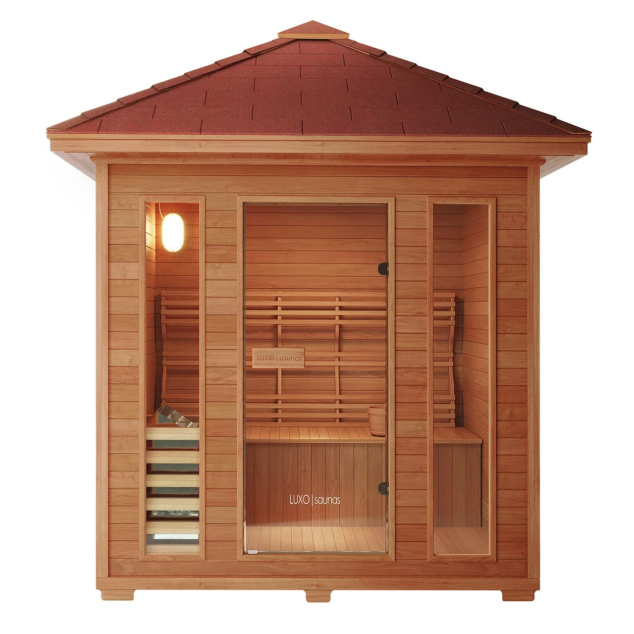 Image of Kivi 4 Person Traditional Finnish Outdoor Sauna