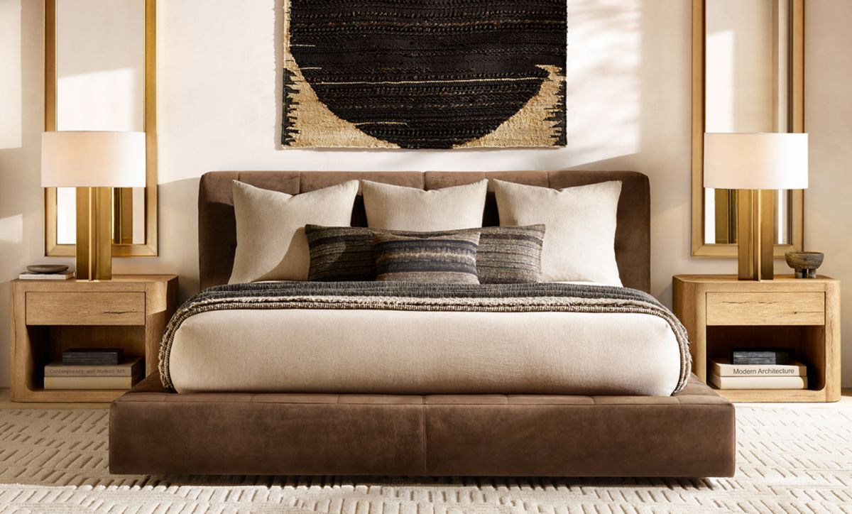 Restoration Hardware Introducing the Oslo Collection in Aged Oak from