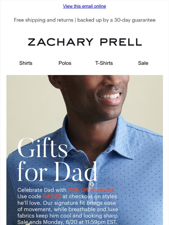 Gifts for Dad - 20% Off Sitewide Sale Starts Now!