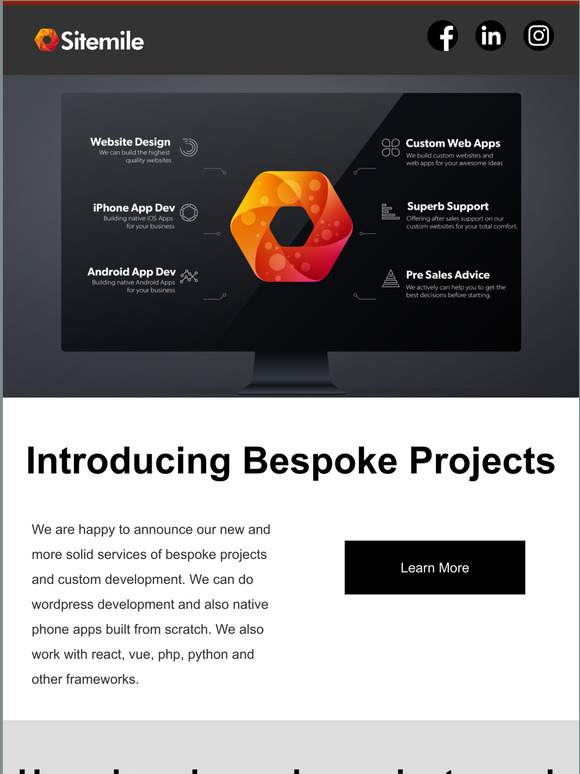 🎉 Introducing bespoke projects. Request your free quote.