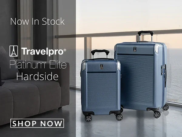 Now In Stock - Travelpro Platinum Elite Hardside