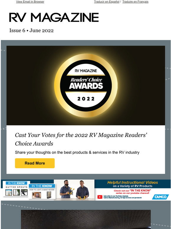 Good Sam Roadside Assistance RVM ENews Cast Your Votes For The 2022 