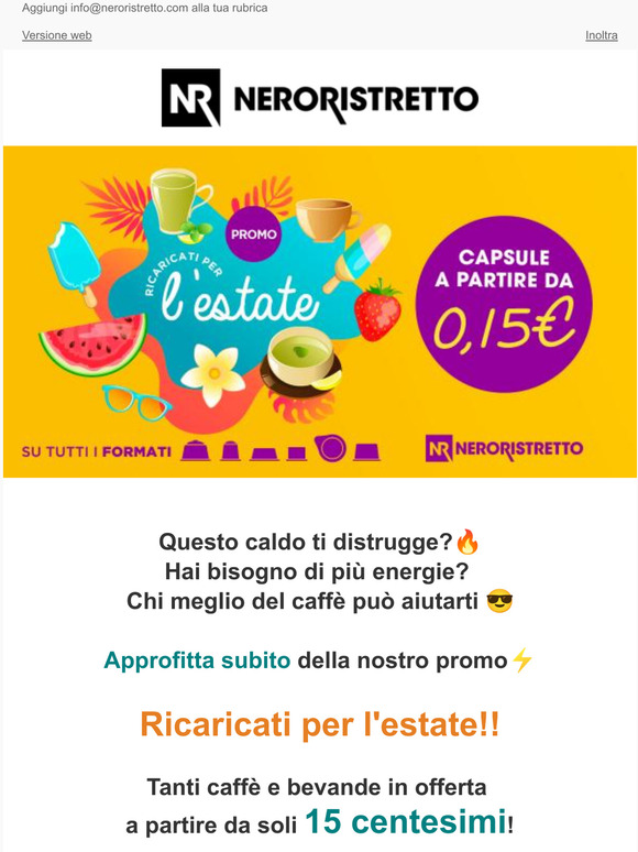 Caffè scontato a soli 0,15€ a capsula🔥☕