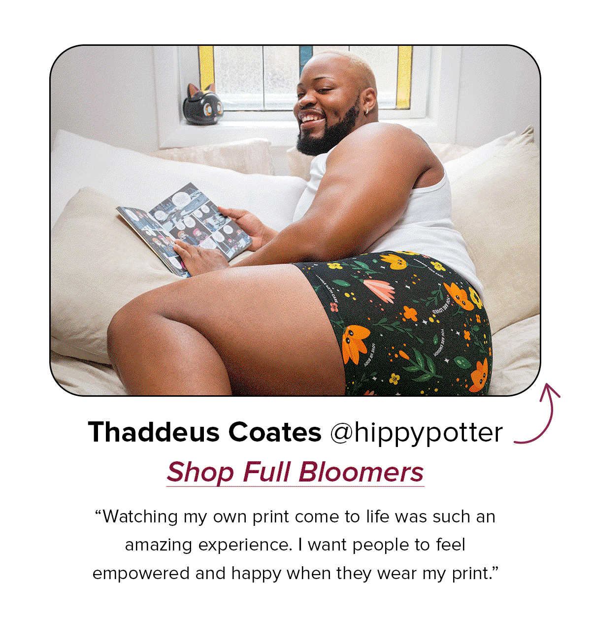 Thaddeus Coates @hippypotter Full Bloomers