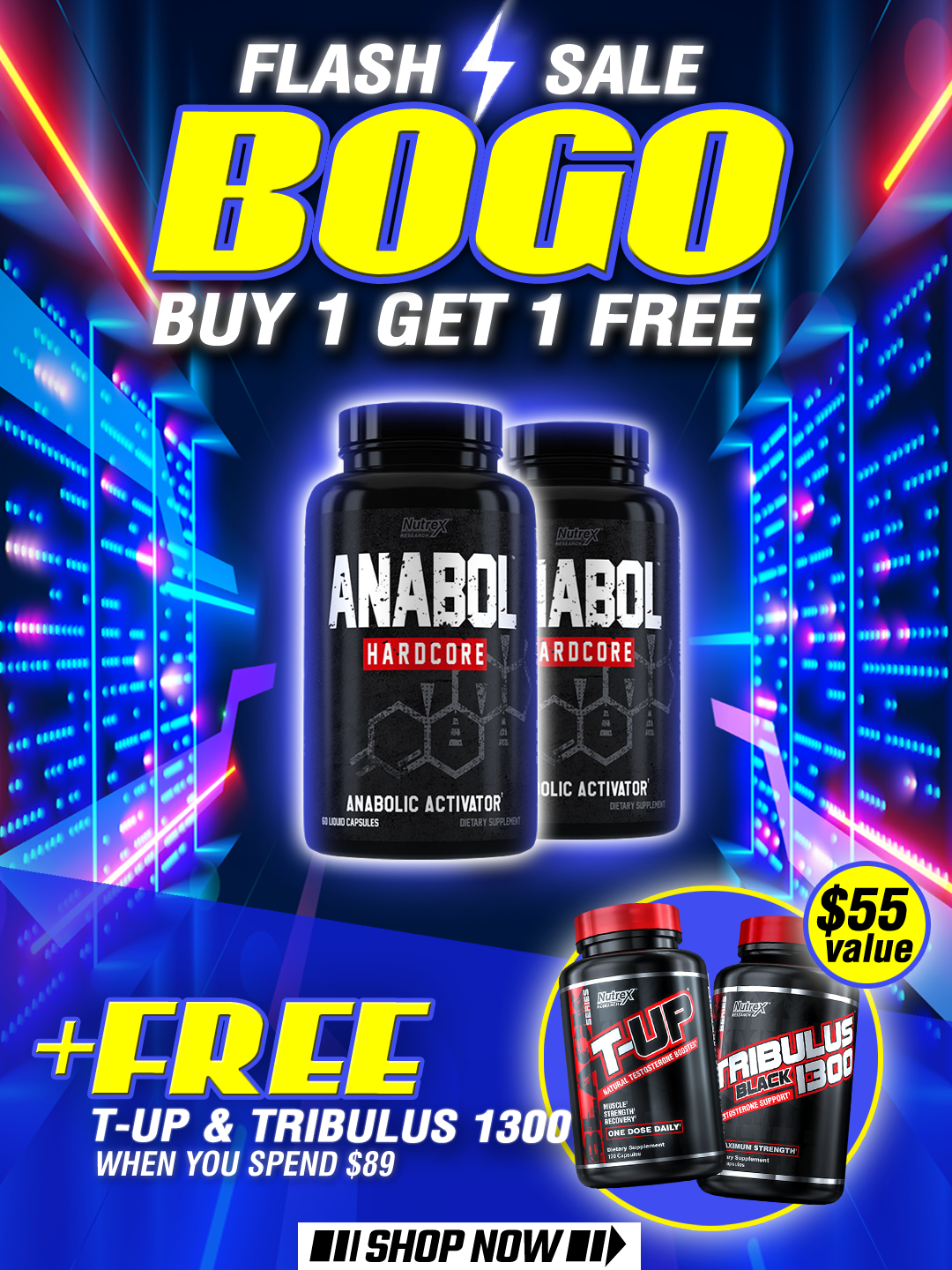 BOGO Free Anabol + Free Gifts