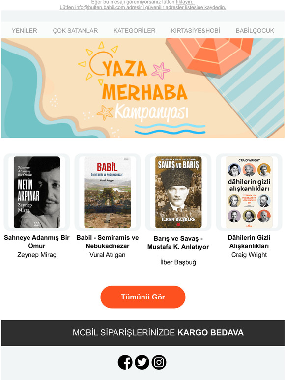 En uygun fiyatlarla Babil.com’da Yaza Merhaba!