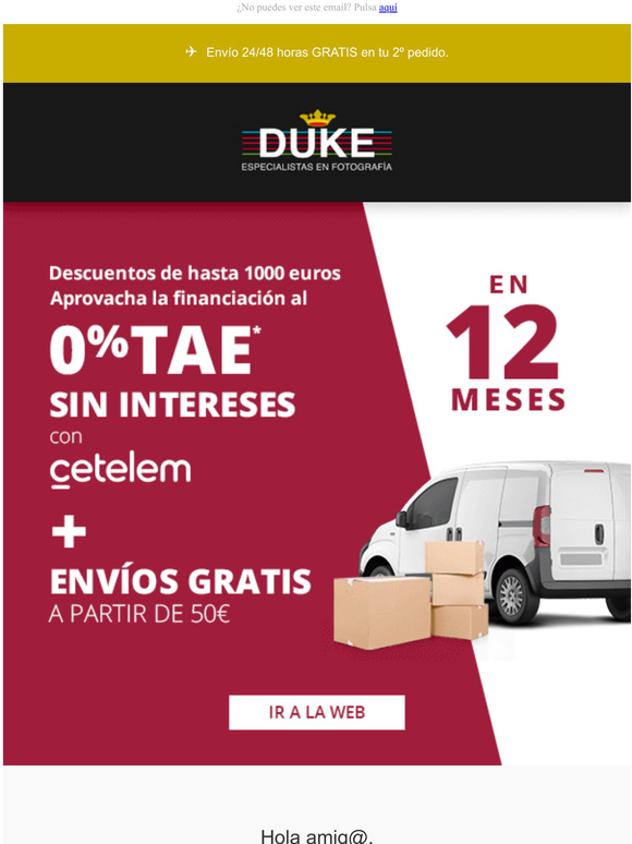💥 Hasta 1.000€ DTO + 12 Meses 0% + Envío GRATIS 📦