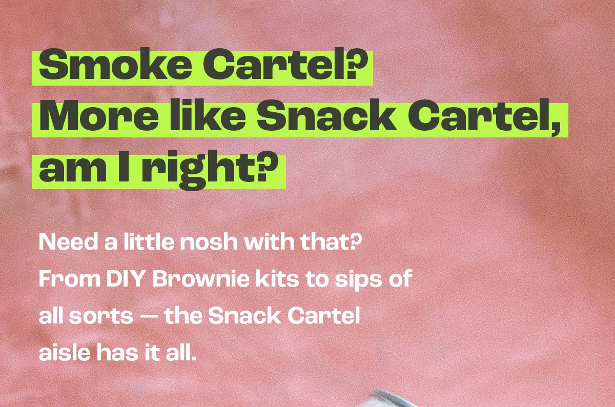 Shop Food, Beverages, and Novelty at Smoke Cartel