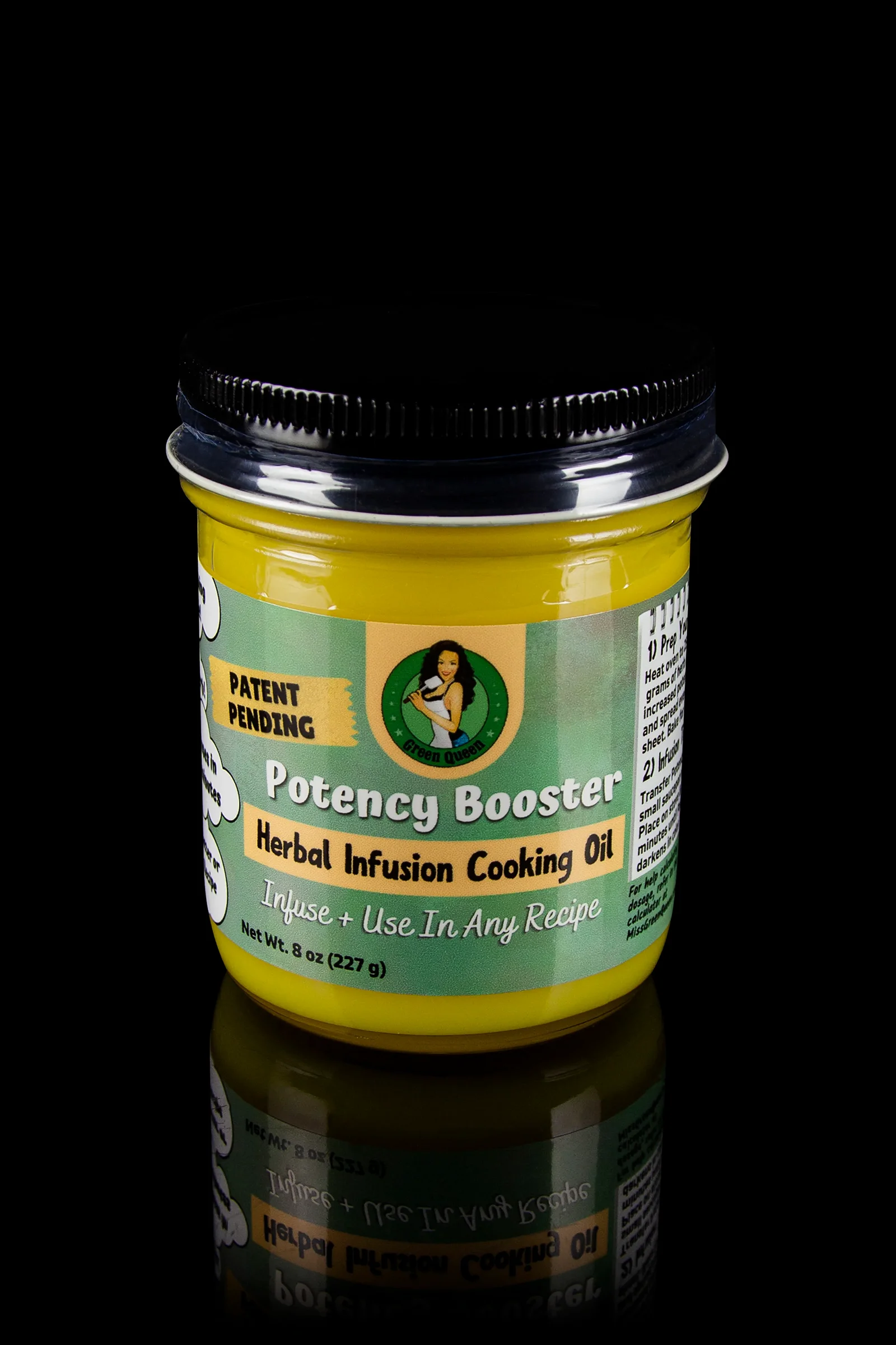 Image of Green Queen Potency Booster - Herbal Infusion Cooking Oil