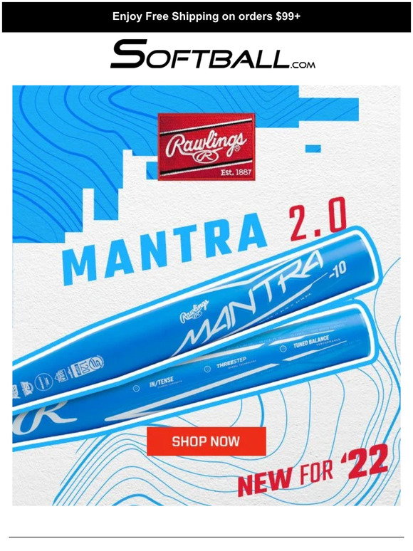 Introducing the ALLNEW 2023 Rawlings Mantra 2.0! Milled