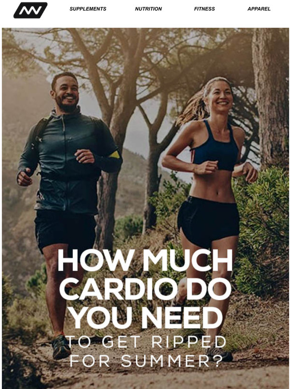 Onnit How Much Cardio Do You Need To Get Ripped For Summer? Milled
