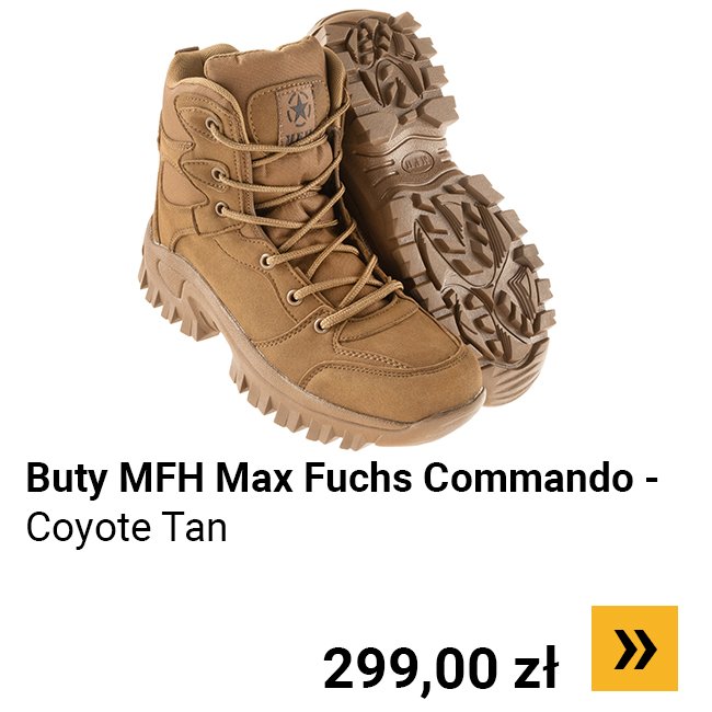 Buty MFH Max Fuchs Commando - Coyote Tan