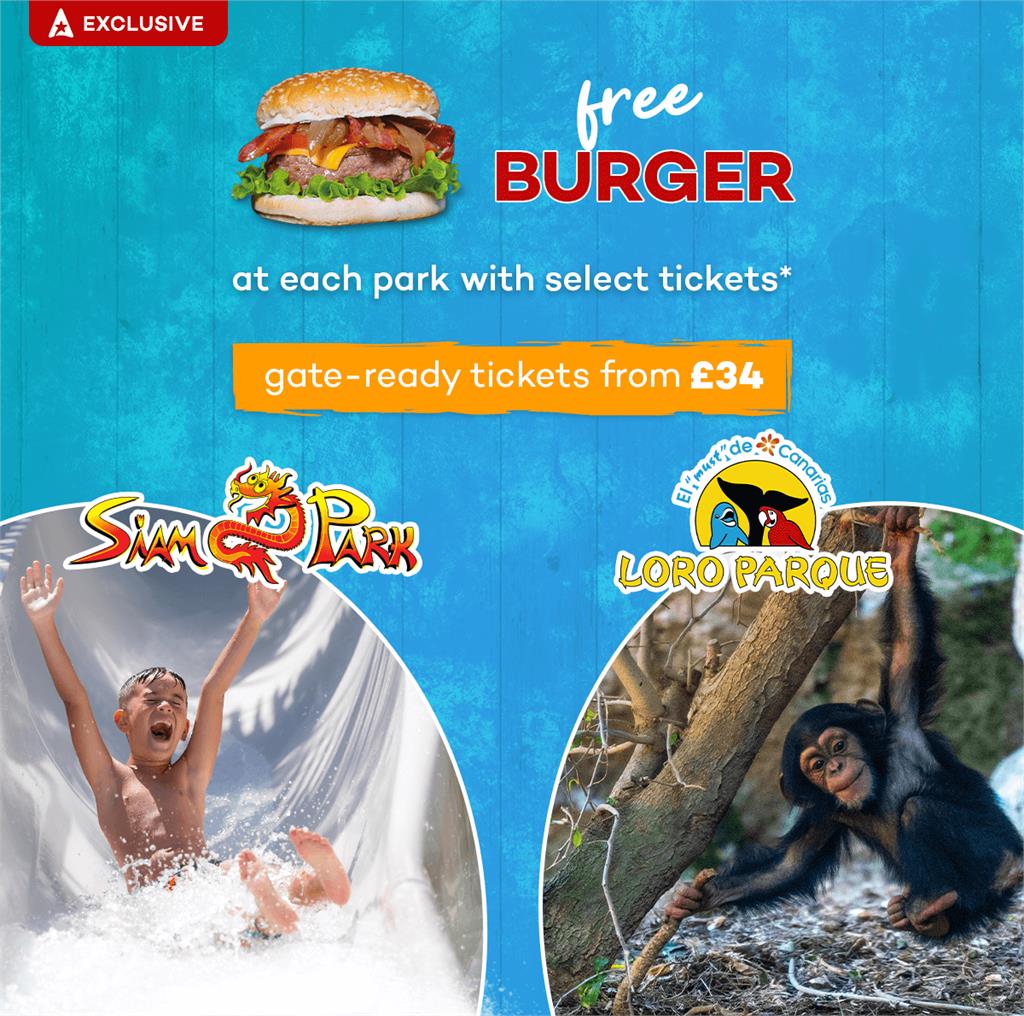 Free Burger Siam Park