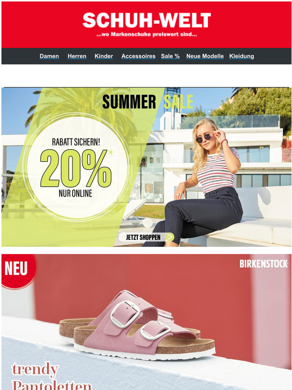 schuh welt online