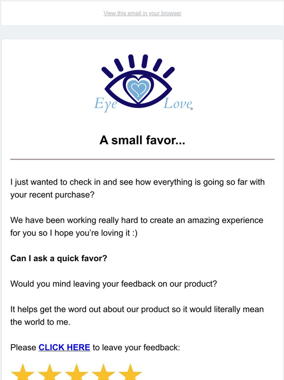 Eye Love, LLC: How is everything going so far? | Milled