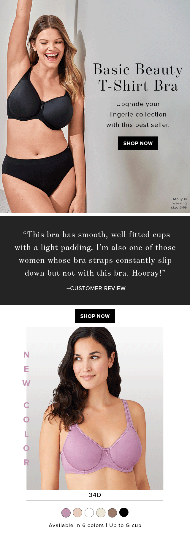 Wacoal Basic Beauty TShirt Bra Is A MustHave Milled