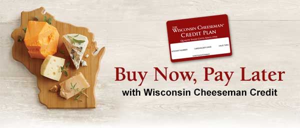 Buy Now Pay later  Wisconsin Cheeseman