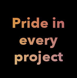 Pride in every project