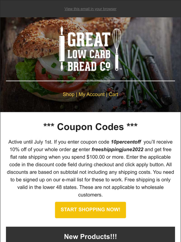 New Sampler boxes and 10% coupon code!
