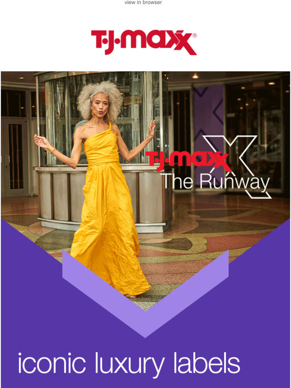 TJ Maxx The Runway New savings just landed Milled