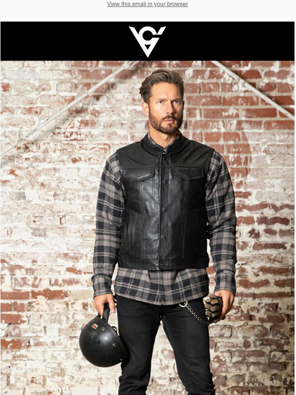 Viking Cycle Motorcycle Vests - Get 20% Off