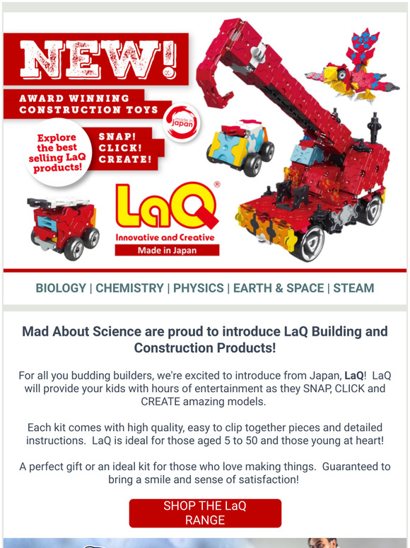 NEW 🔥 Introducing LaQ Construction Toys