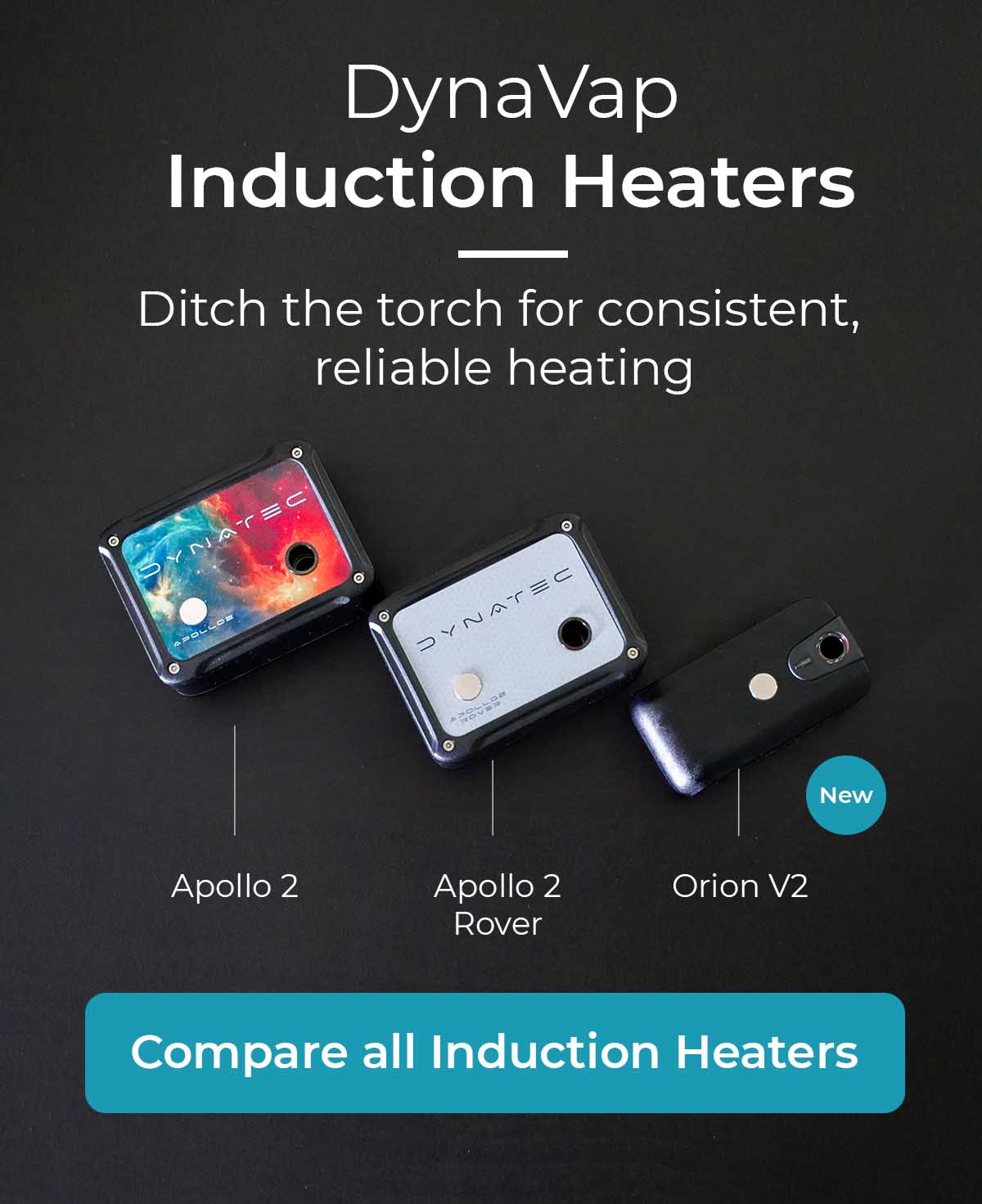 of the Vapes DynaVap Induction Heaters LINEUP ⚡ Milled