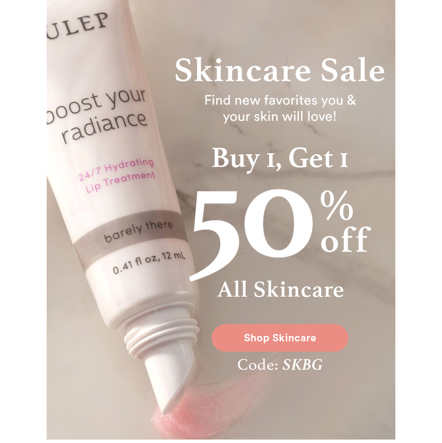 50% OFF All Skincare | Shop Skincare - Code: SKBG