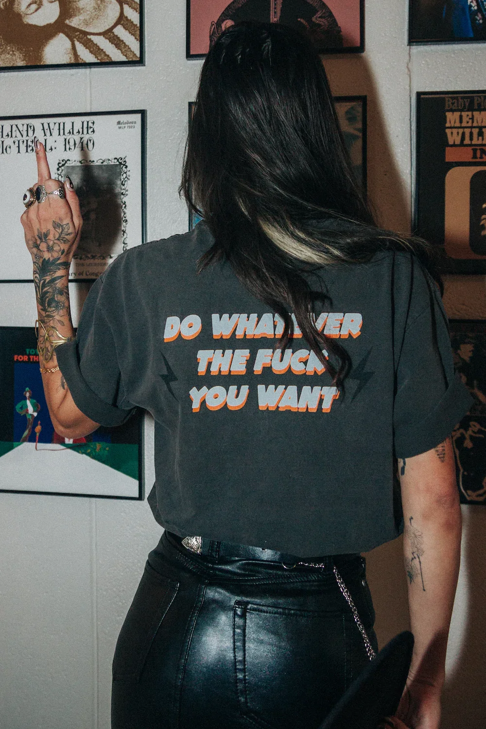 Image of Do Whatever You Want Vintage Tee