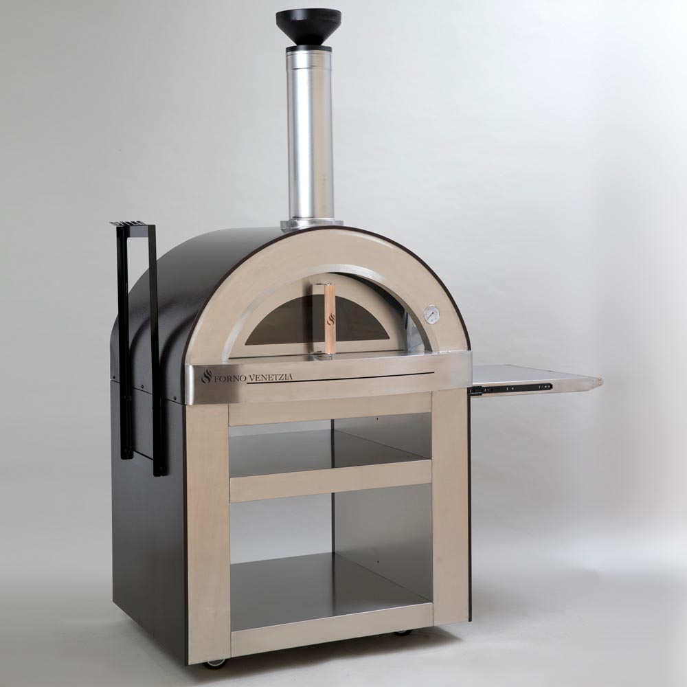 Forno Venetzia Pronto 500 Wood Fired Oven with Stand in Copper