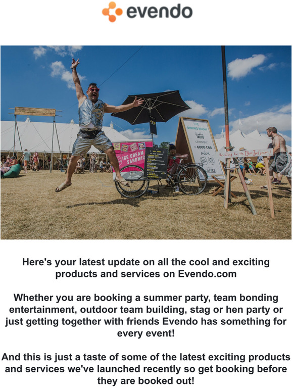 The latest in inspirational event ideas