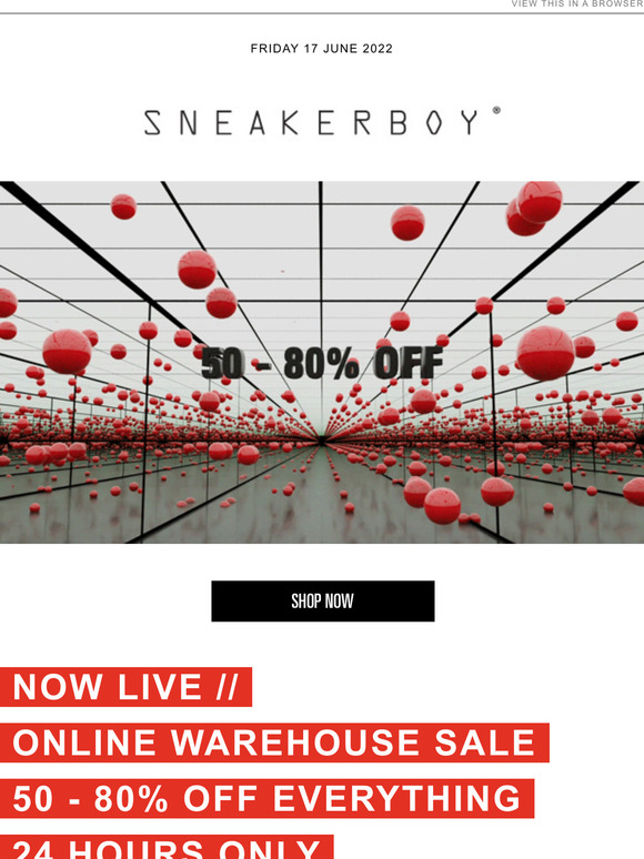 🔴 Now Live | 50 - 80% Off