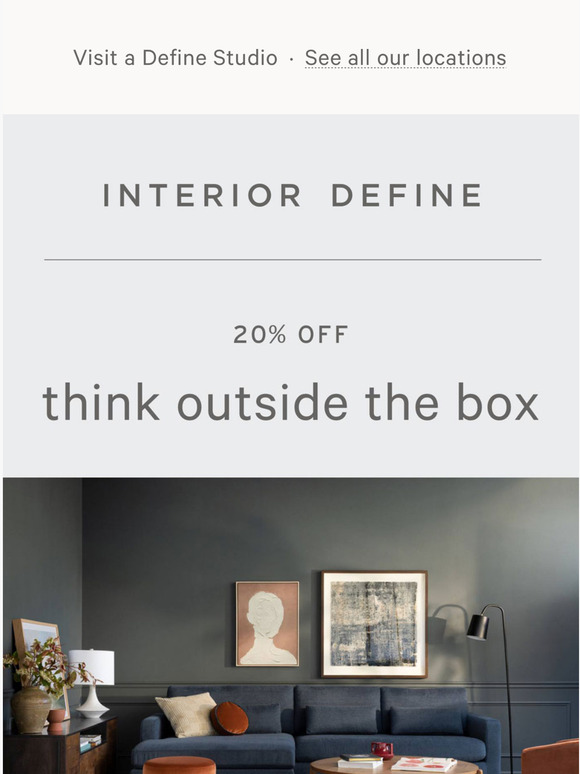 Interior Define 20 OFF our most unique configurations Milled