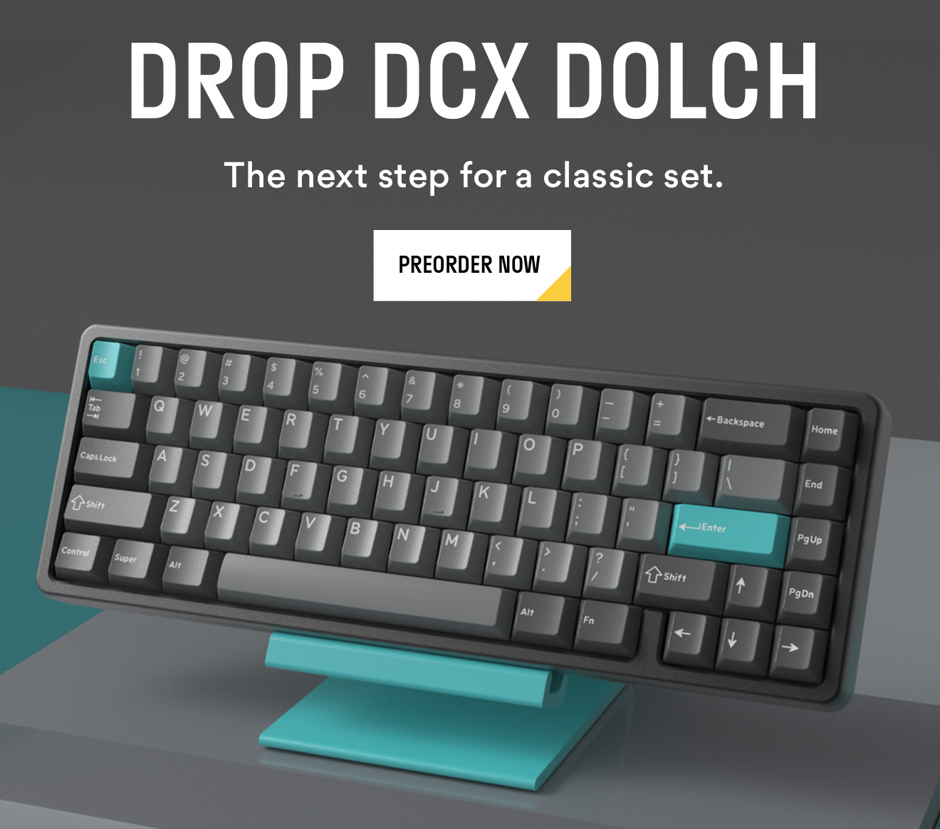 白 フリル付 (未使用) Drop DCX Dolch キーキャップ | motlobo.ac.bw