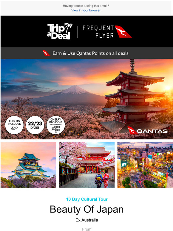 TripADeal Bucket List Asia Trips Japan India Vietnam & Cambodia. Milled