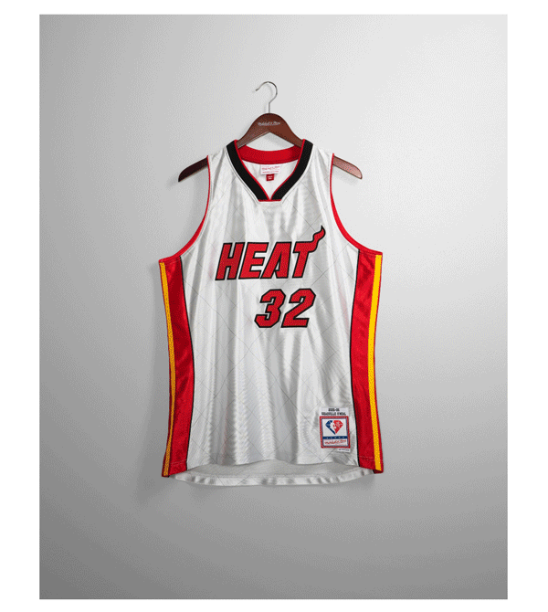 Mitchell & Ness NBA Miami Heat 75th Anniversary HOF Dwyane Wade