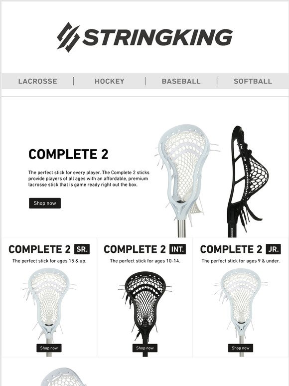 The Best Complete Sticks in Lacrosse