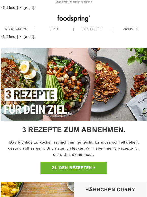 3 Rezepte mit denen du abnimmst!