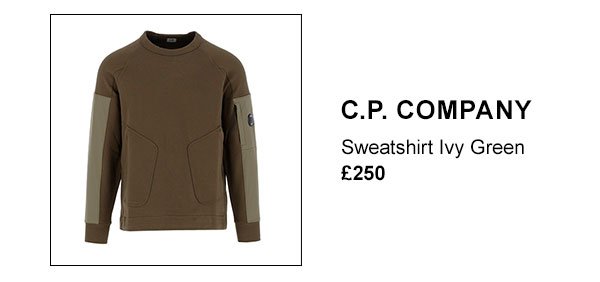C.P Company sweatshirt Ivy Green £250