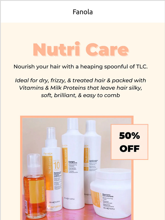50% Off all Nutri Care Pacakges!
