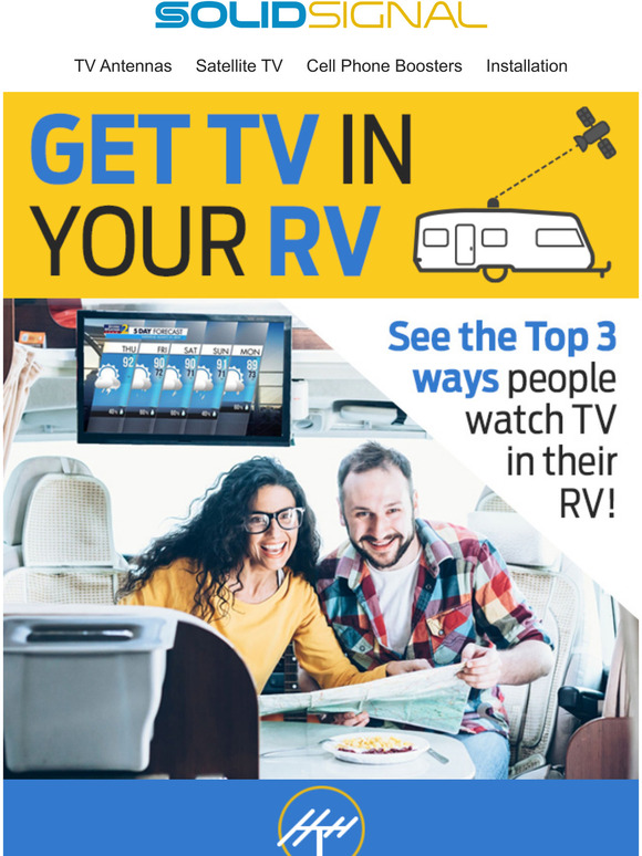 Solid Signal Best Ways to Watch TV in Your RV Milled