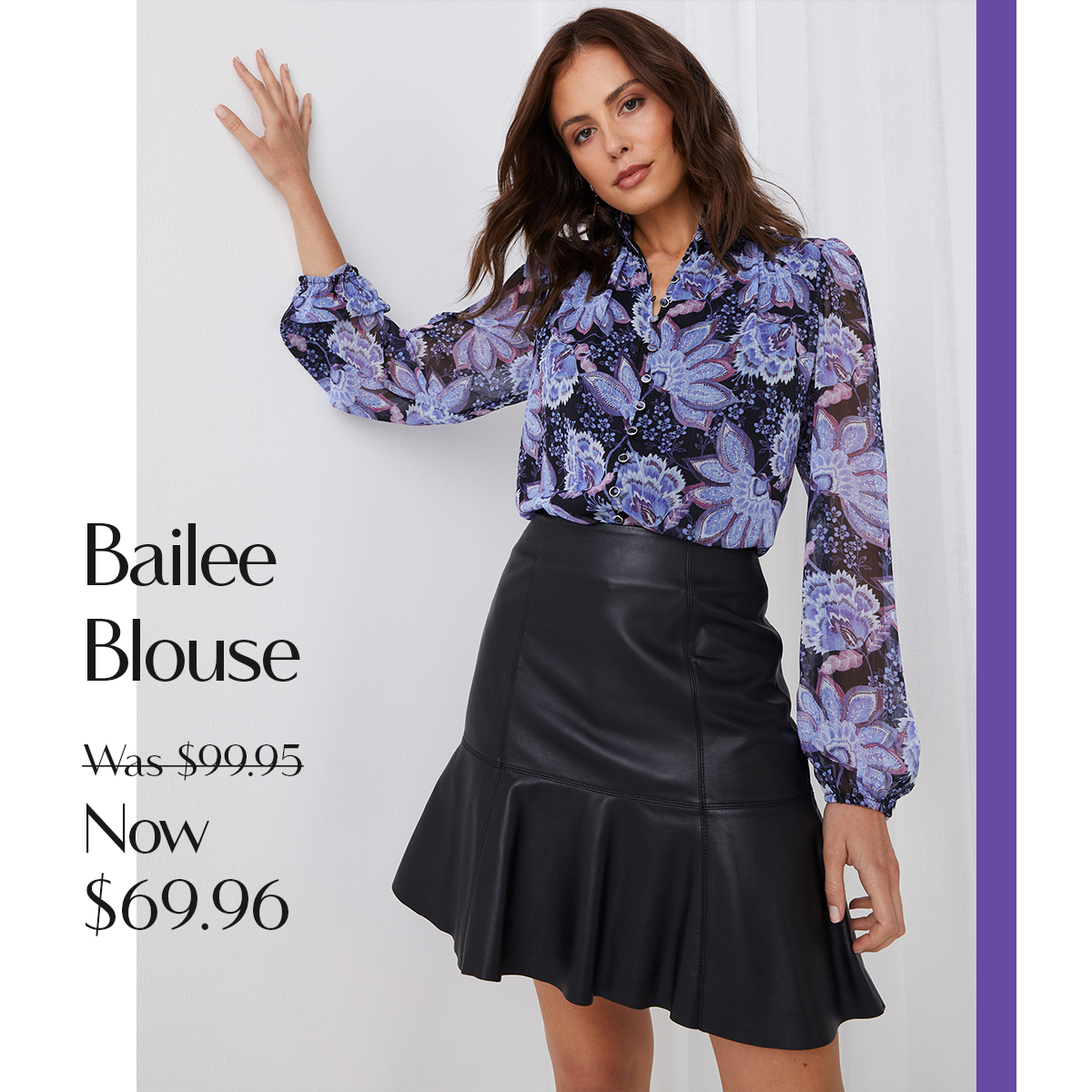 Bailee Blouse Was $99.95 Now $69.96