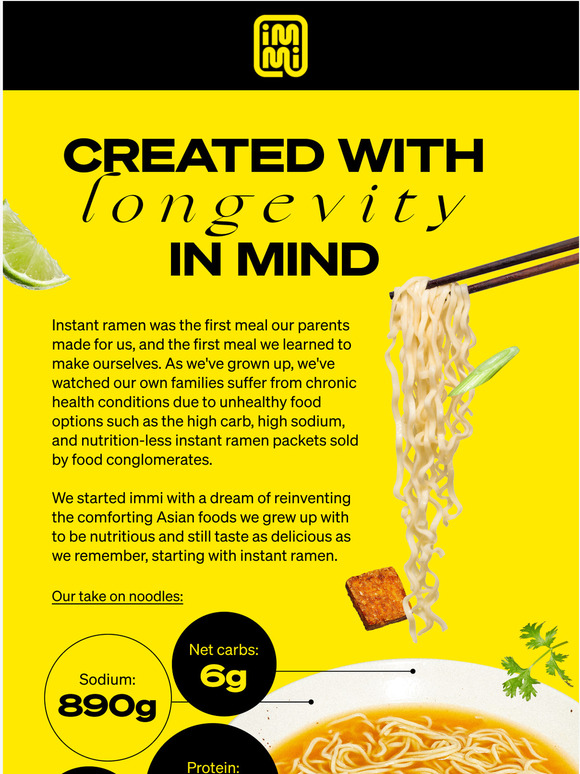 immi Our love language noodles Milled