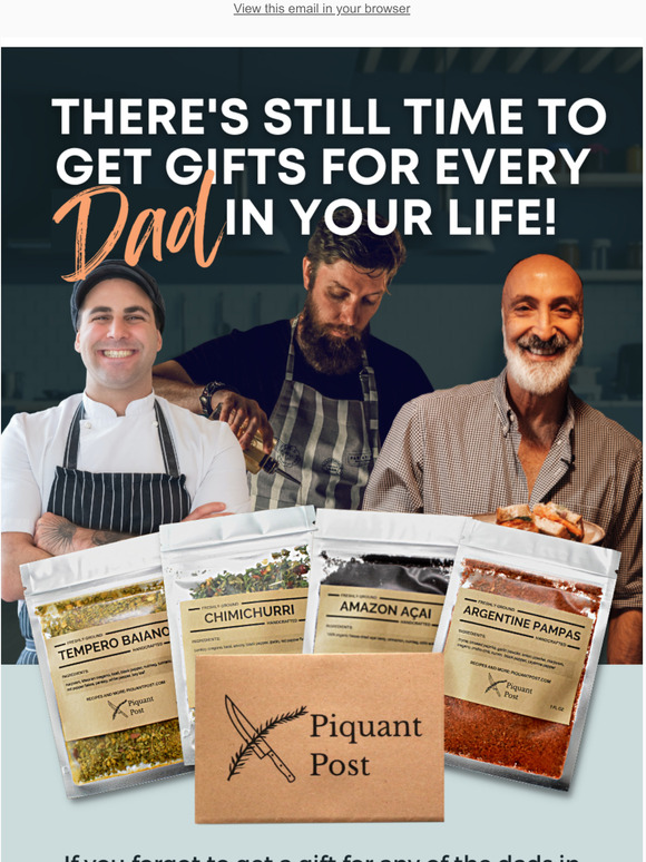 Forgot Gifts for the Fathers in Your Life? We Can Help.