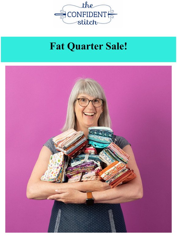 10 for $20 Fat Quarter Sale!
