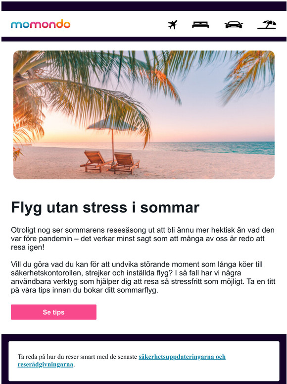 Håller du tummarna för en smidig resa i sommar?