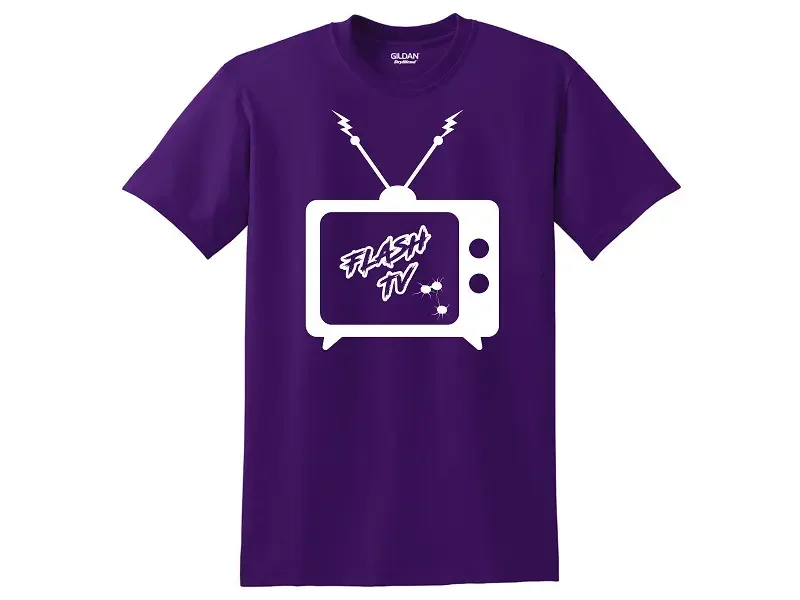 Image of Flash Tv Short Sleeve Coolwick Bowling T-Shirt