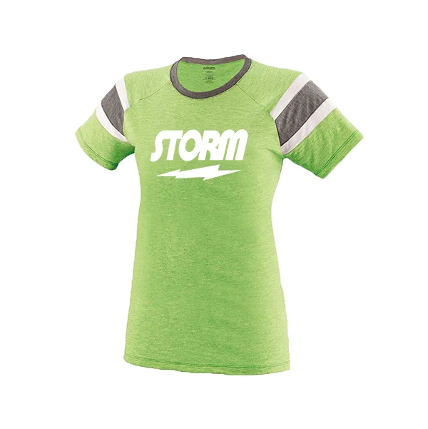 Image of Storm Women's Tropical Slub Bowling T-Shirt