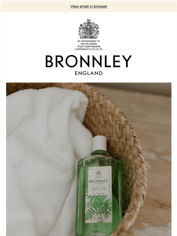 Bronnley discount english fern