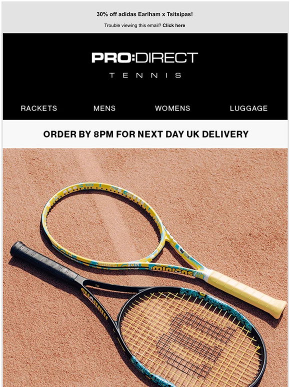 Pro Direct Tennis: Minions Rackets for the Kids! | Milled